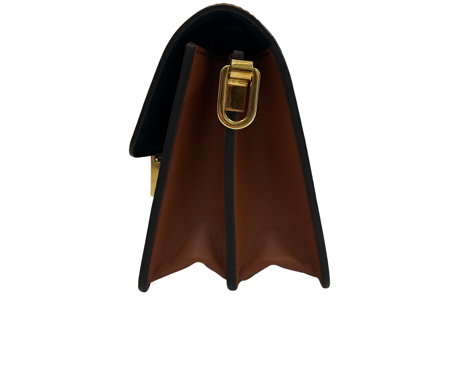 Dauphine, 1.900&euro;, Bolso, Marrón, Canvas - General, Vista inferior